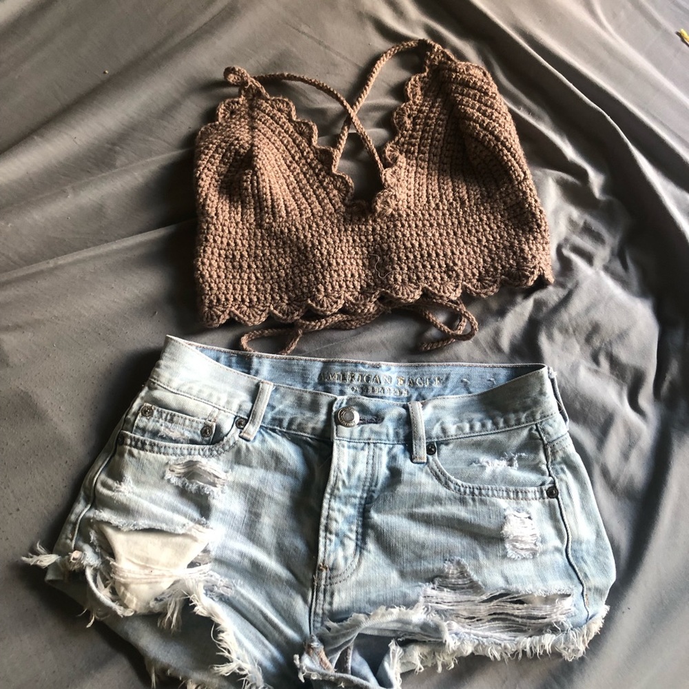 crochet crop top